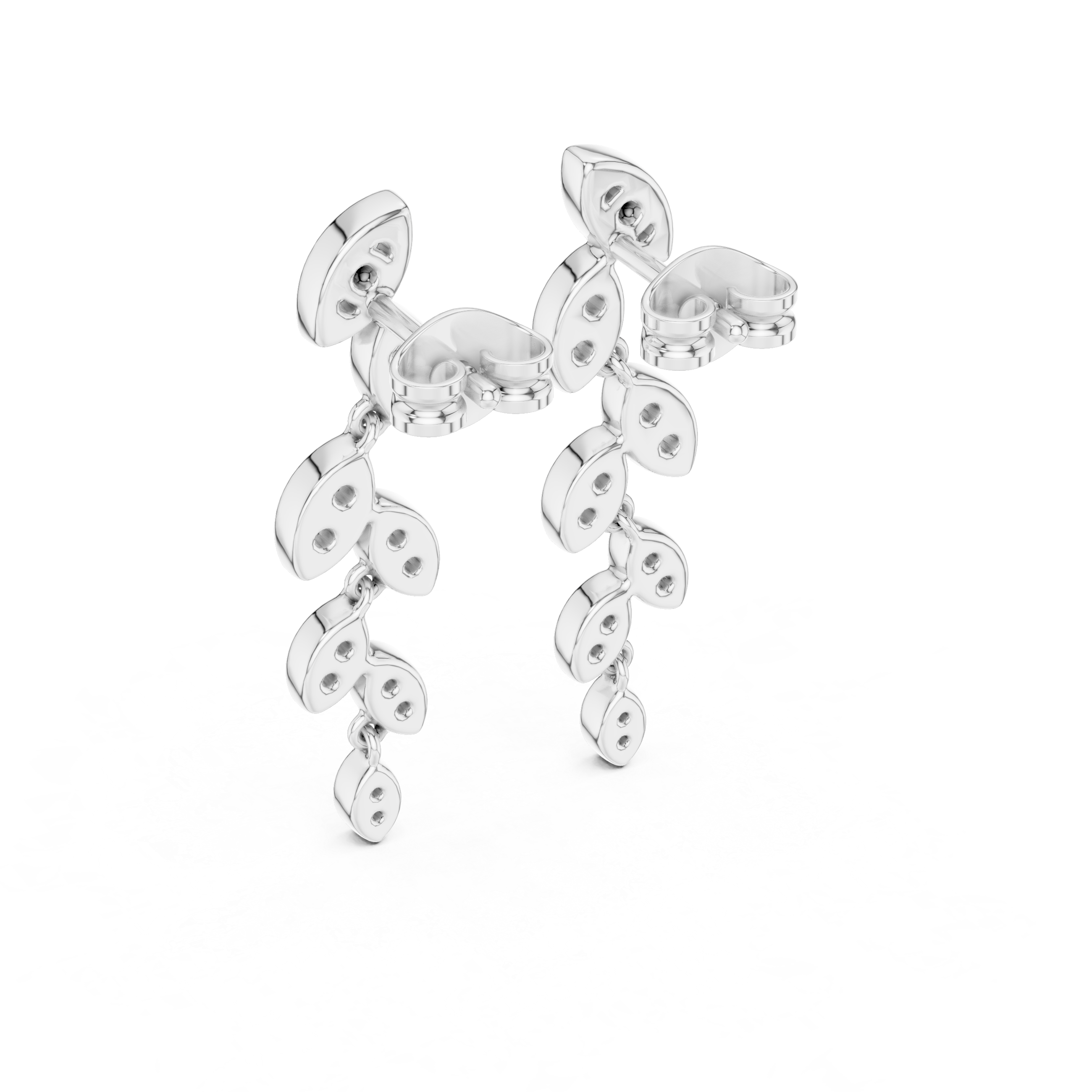 Marquise Diamond Drop Earrings