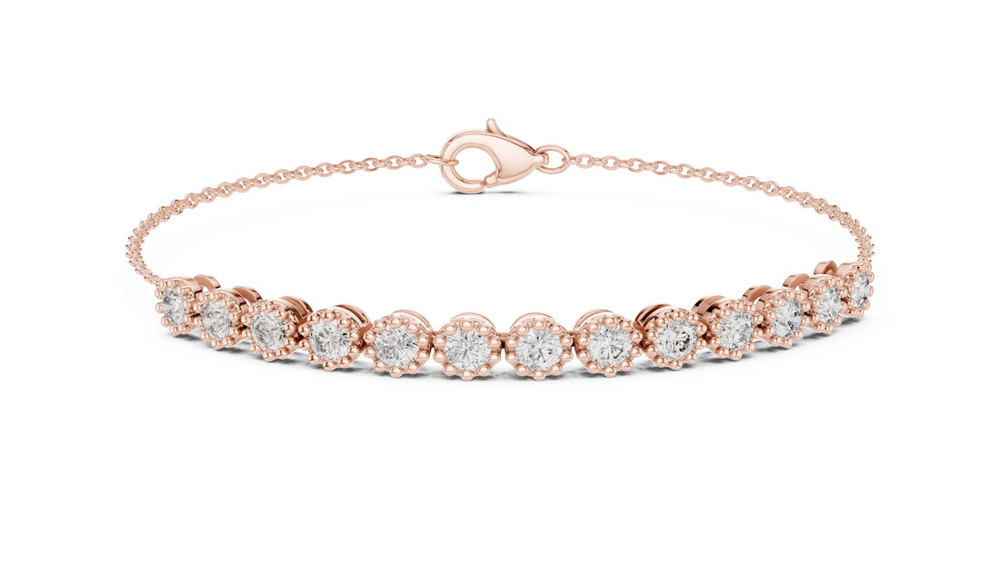 Diamond Adjustable Chain Bracelet