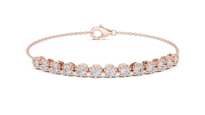 Diamond Adjustable Chain Bracelet