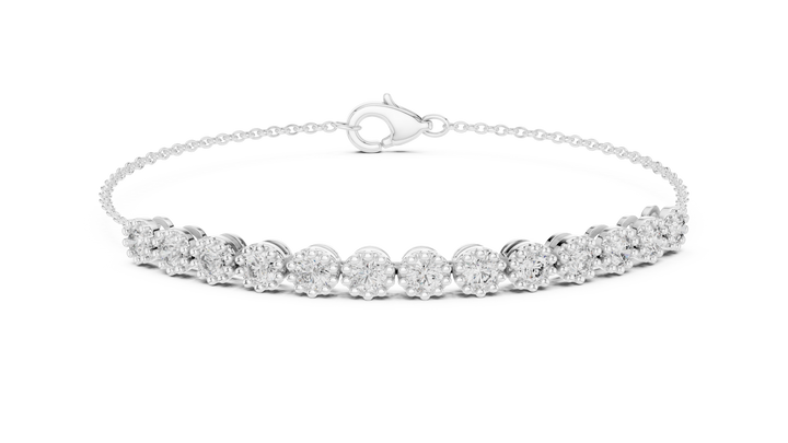 Diamond Adjustable Chain Bracelet