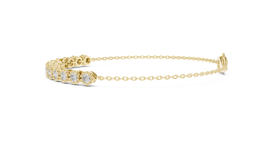 Diamond Adjustable Chain Bracelet