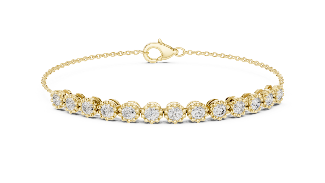 Diamond Adjustable Chain Bracelet