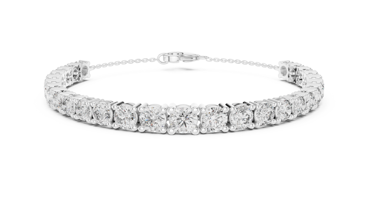 Brilliant round-cut Diamond Tennis Bracelet
