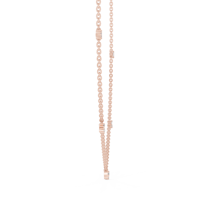 Diamond Station Necklace