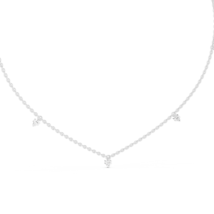 Diamond Station Necklace