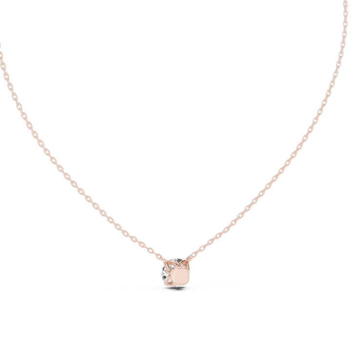 Classic Round Solitaire Diamond Pendant