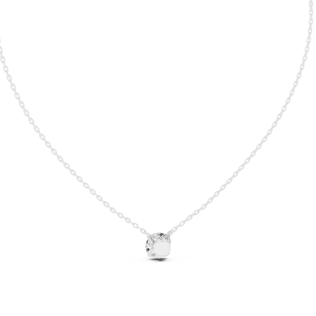 Classic Round Solitaire Diamond Pendant