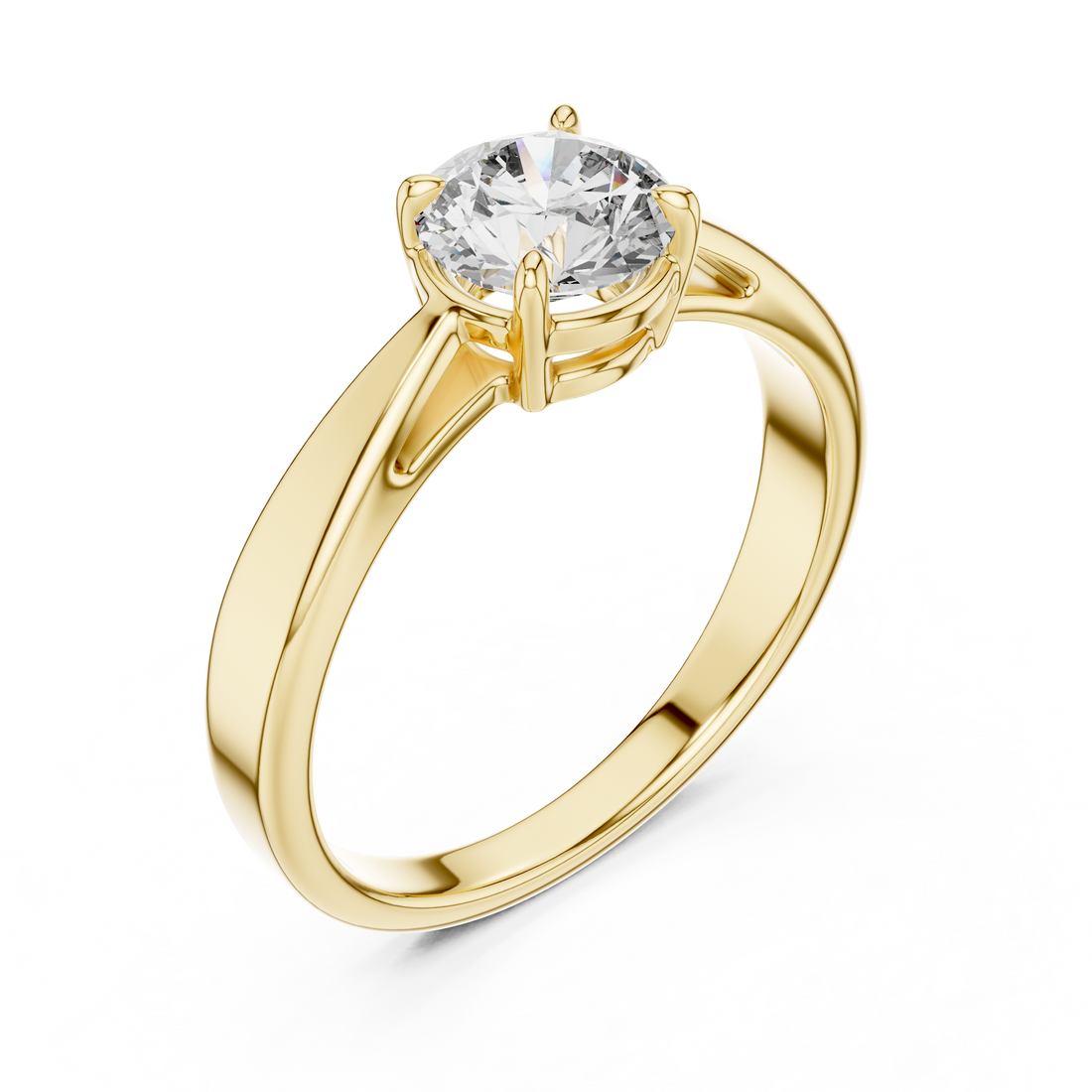 Classic Solitaire Diamond Ring
