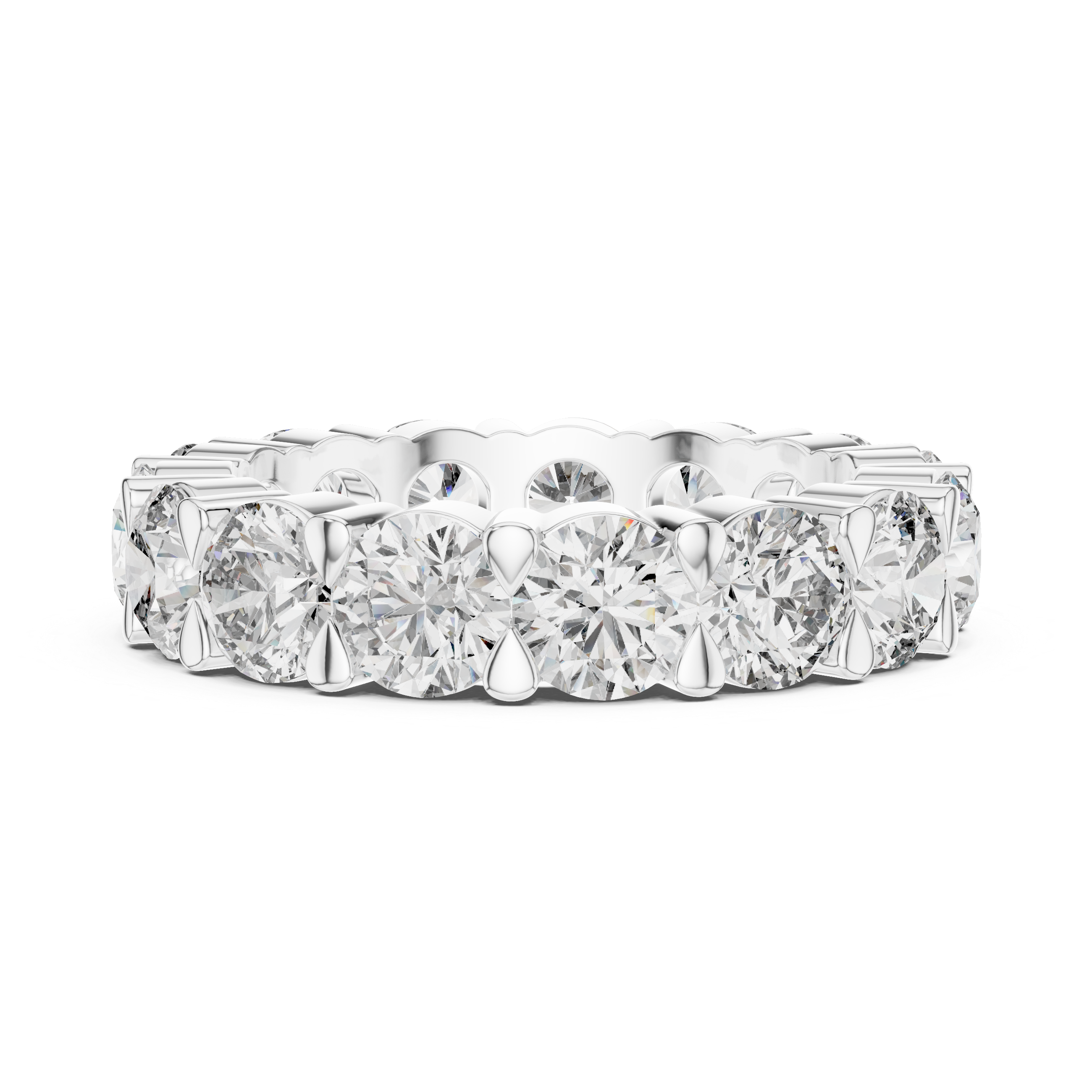 Full Eternity Round Diamond Band