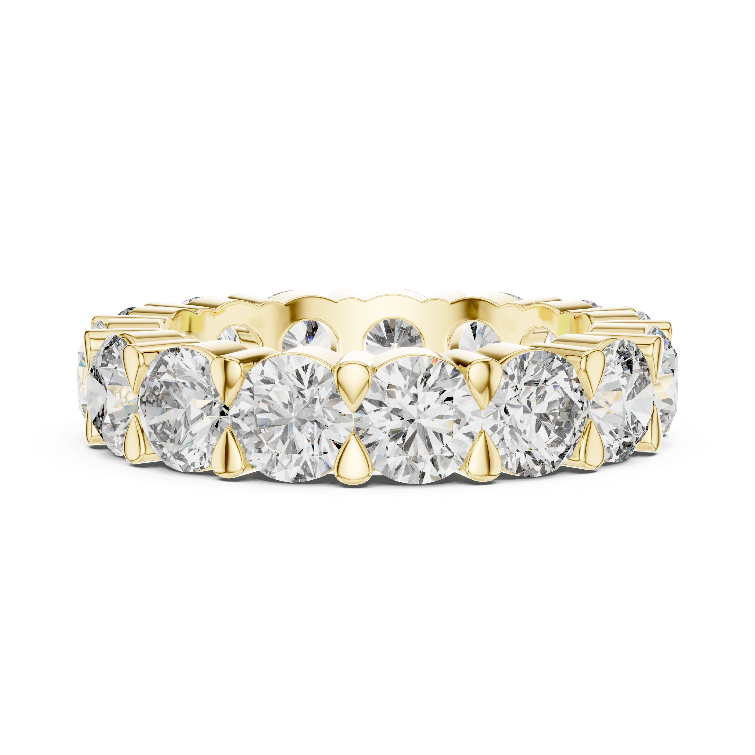 Full Eternity Round Diamond Band