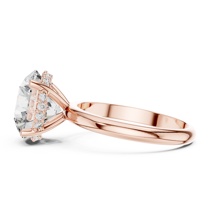 Classic Round Solitaire Diamond Ring