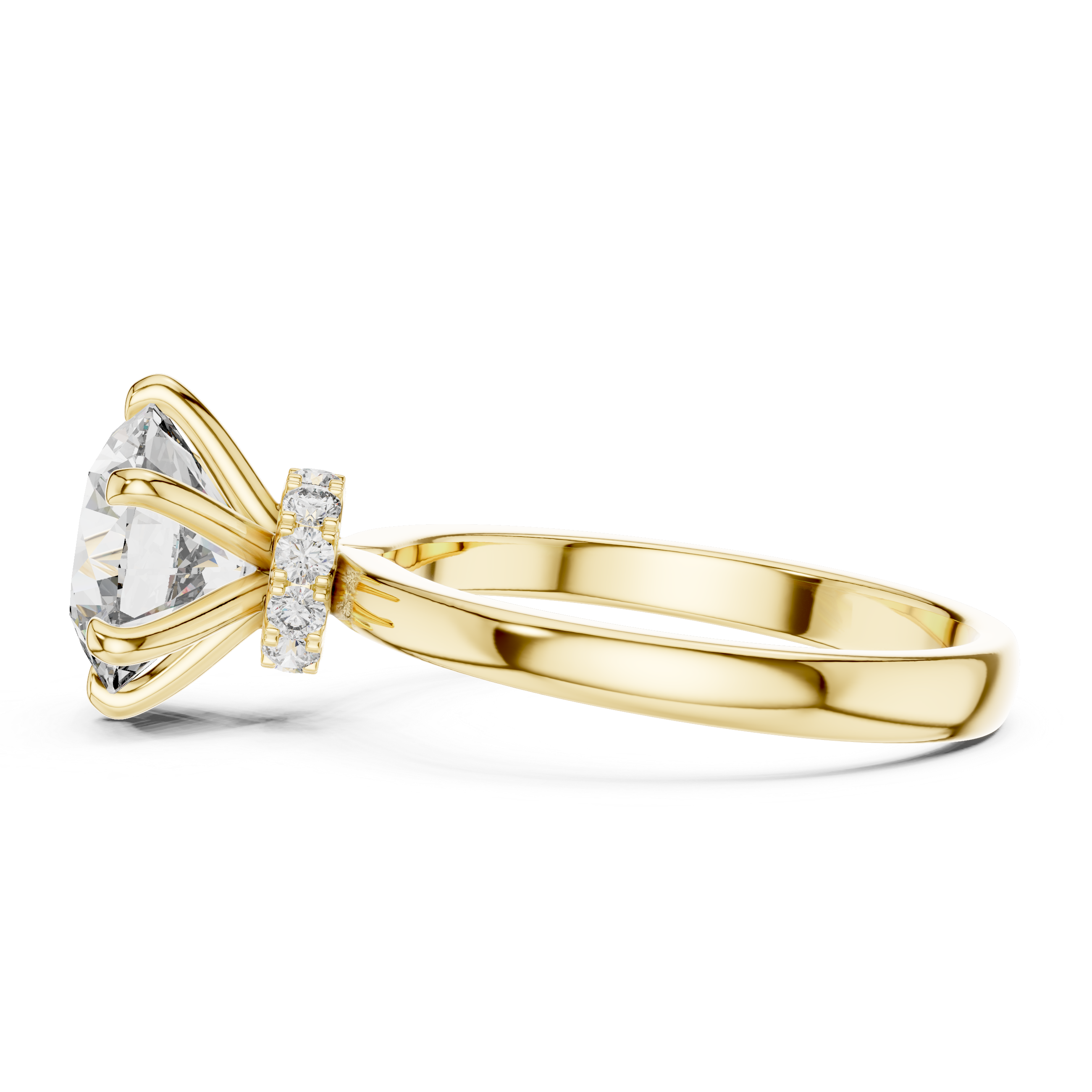 Classic Round Brilliant Solitaire Diamond Ring