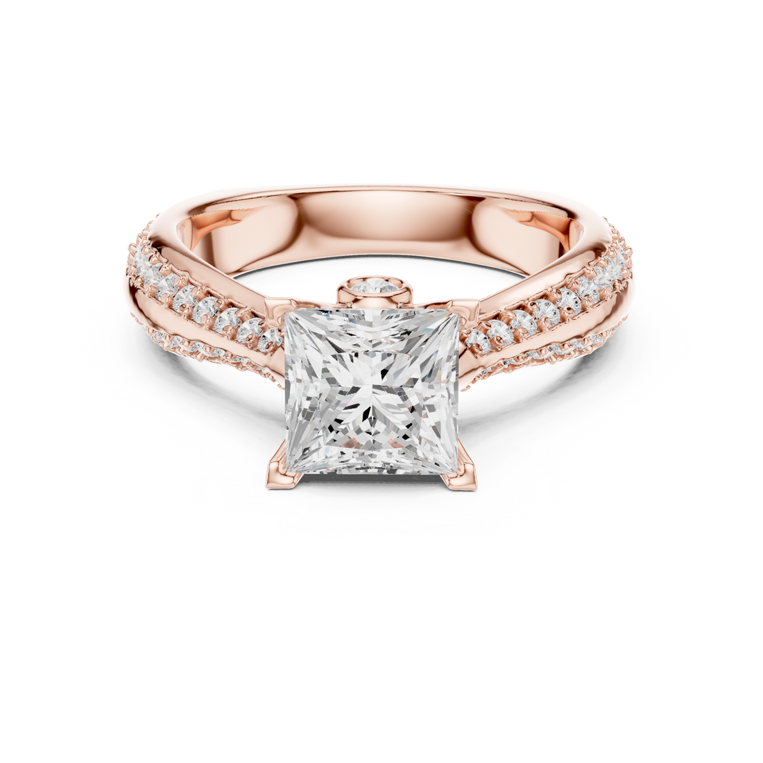 Princess Cut Diamond Engagement Ring