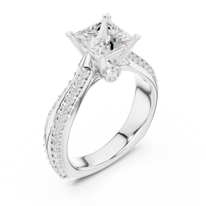 Princess Cut Diamond Engagement Ring