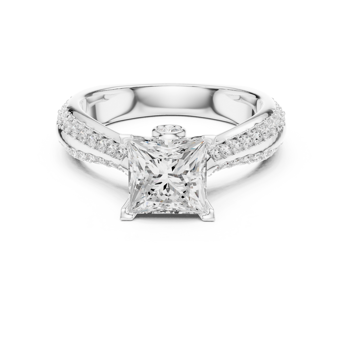Princess Cut Diamond Engagement Ring