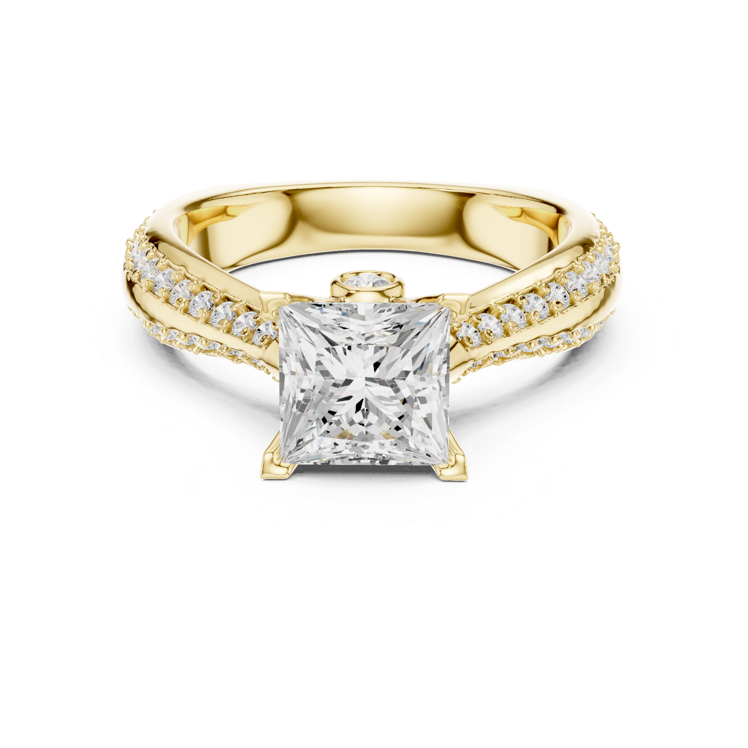 Princess Cut Diamond Engagement Ring
