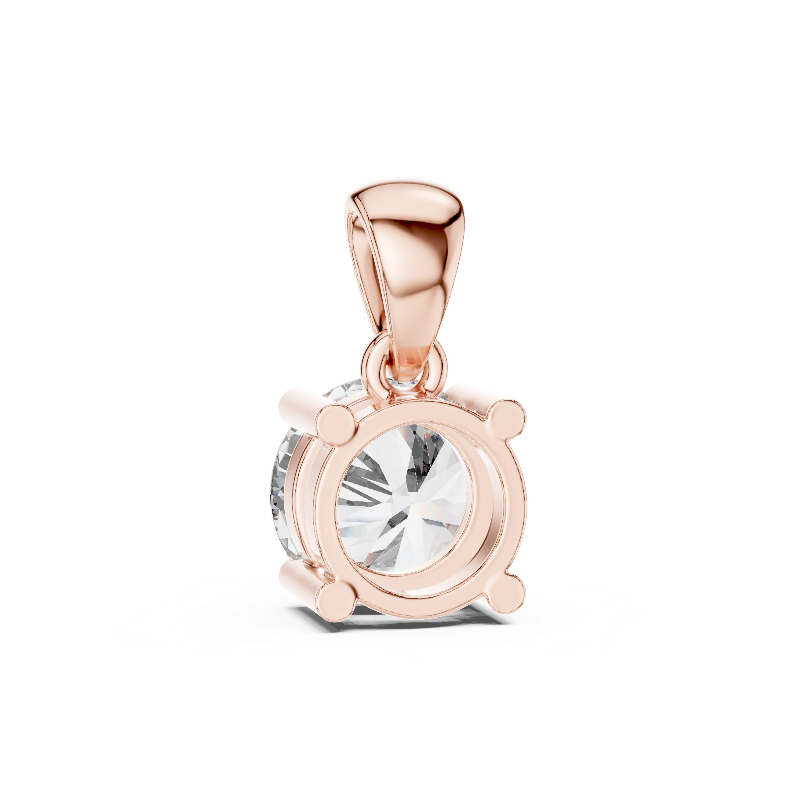 Solitaire Diamond Pendant