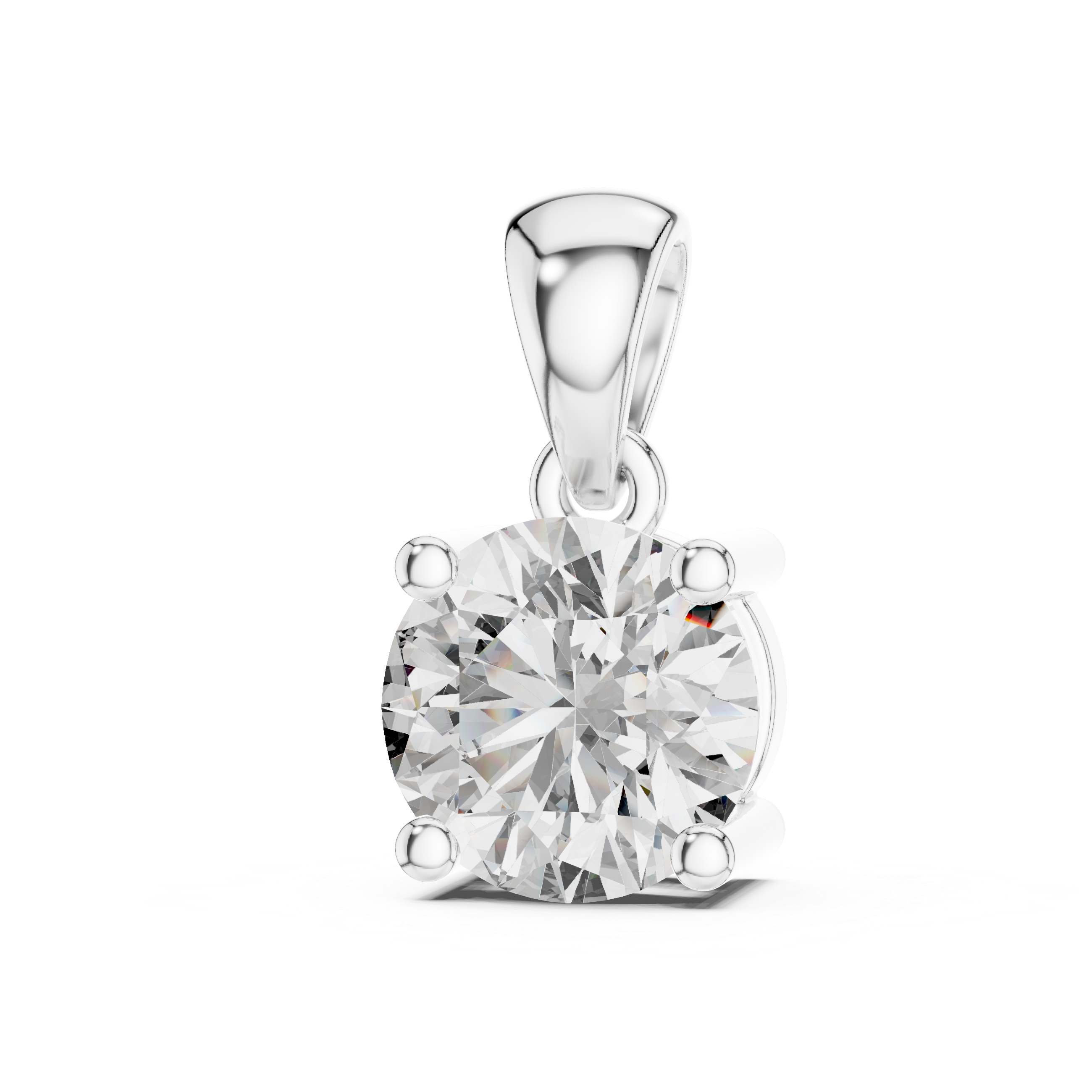 Solitaire Diamond Pendant