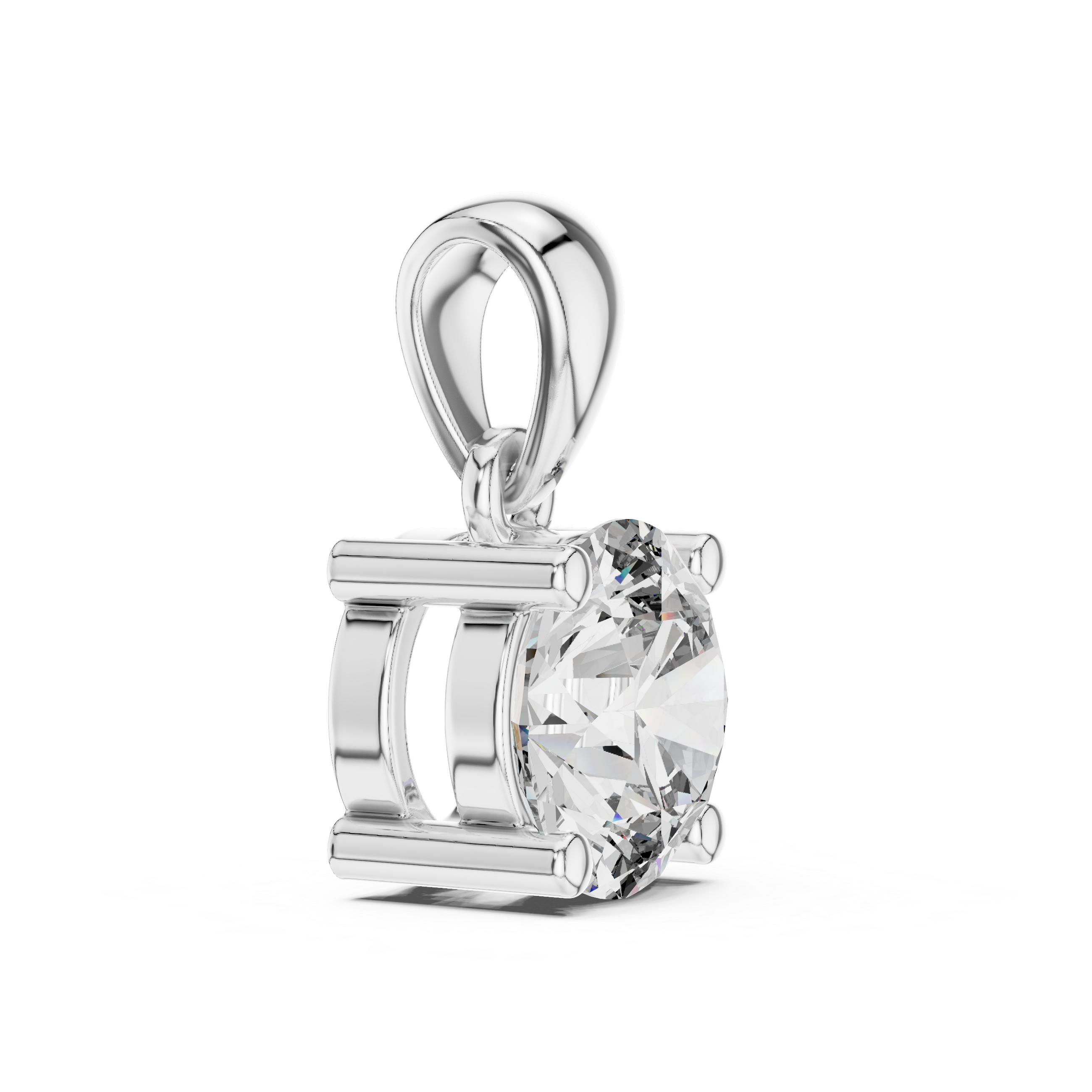 Solitaire Diamond Pendant