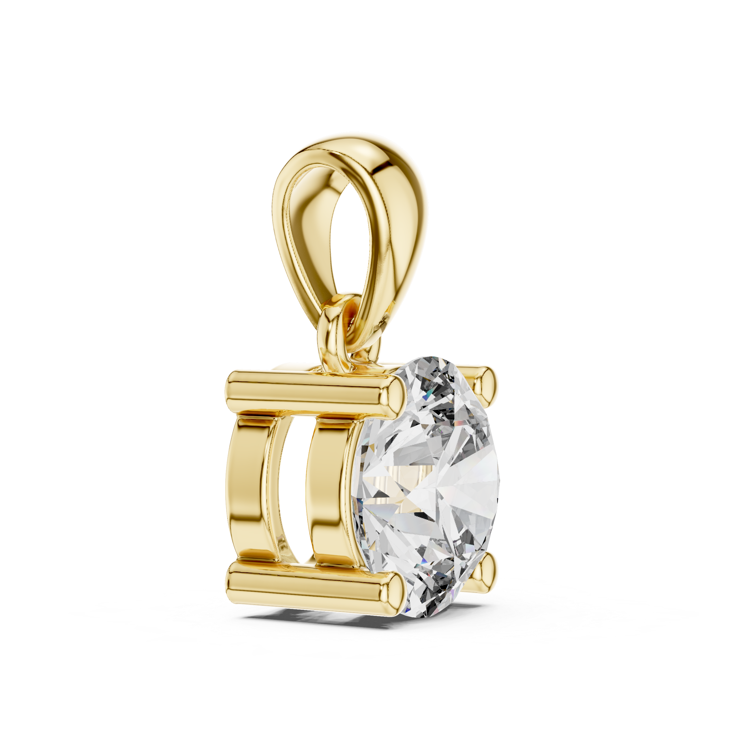 Solitaire Diamond Pendant