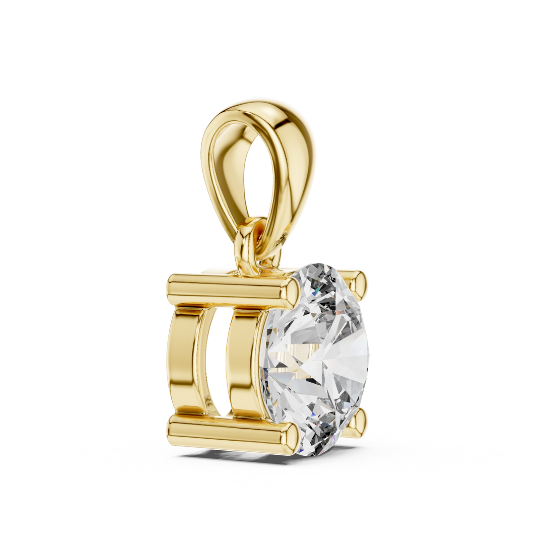 Solitaire Diamond Pendant