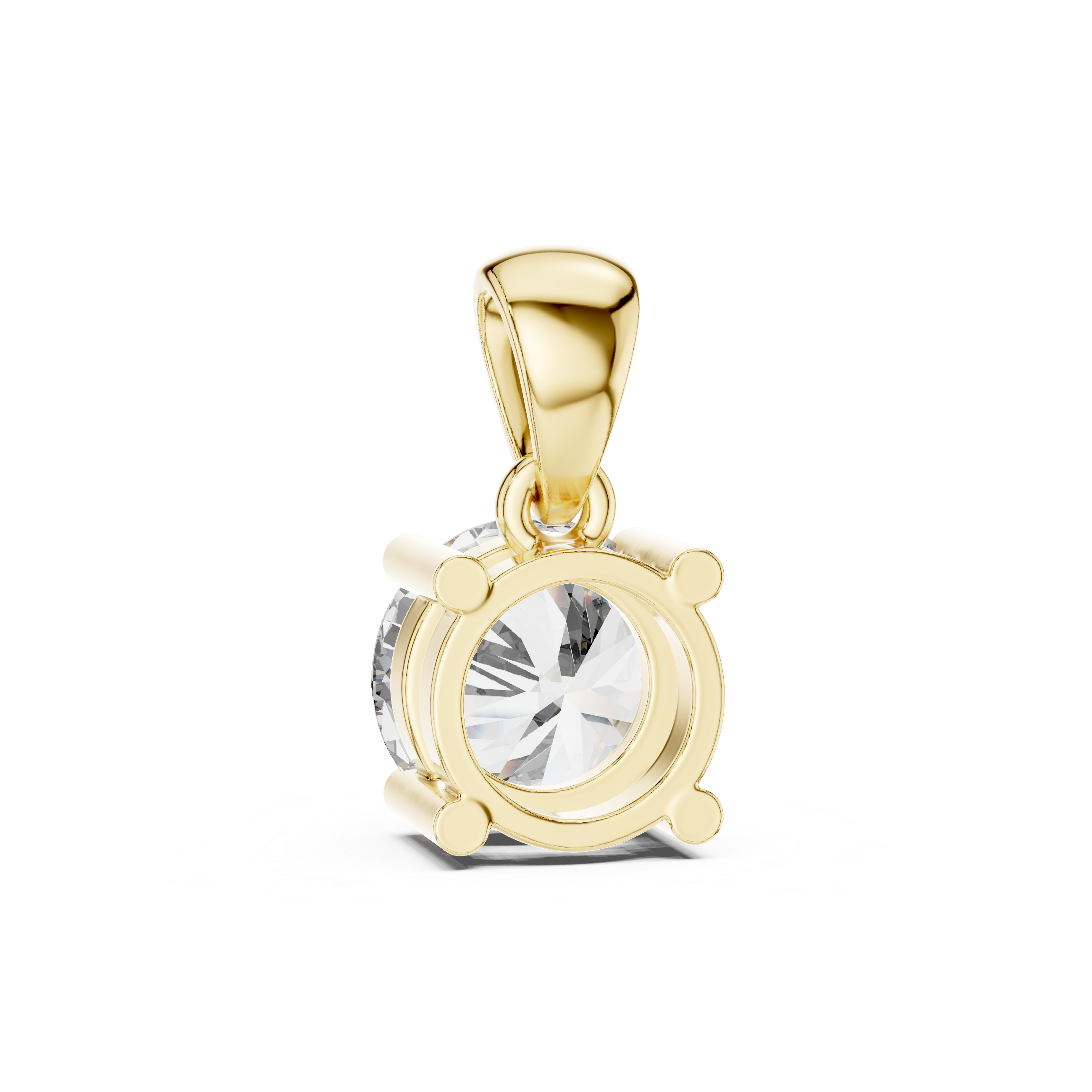 Solitaire Diamond Pendant