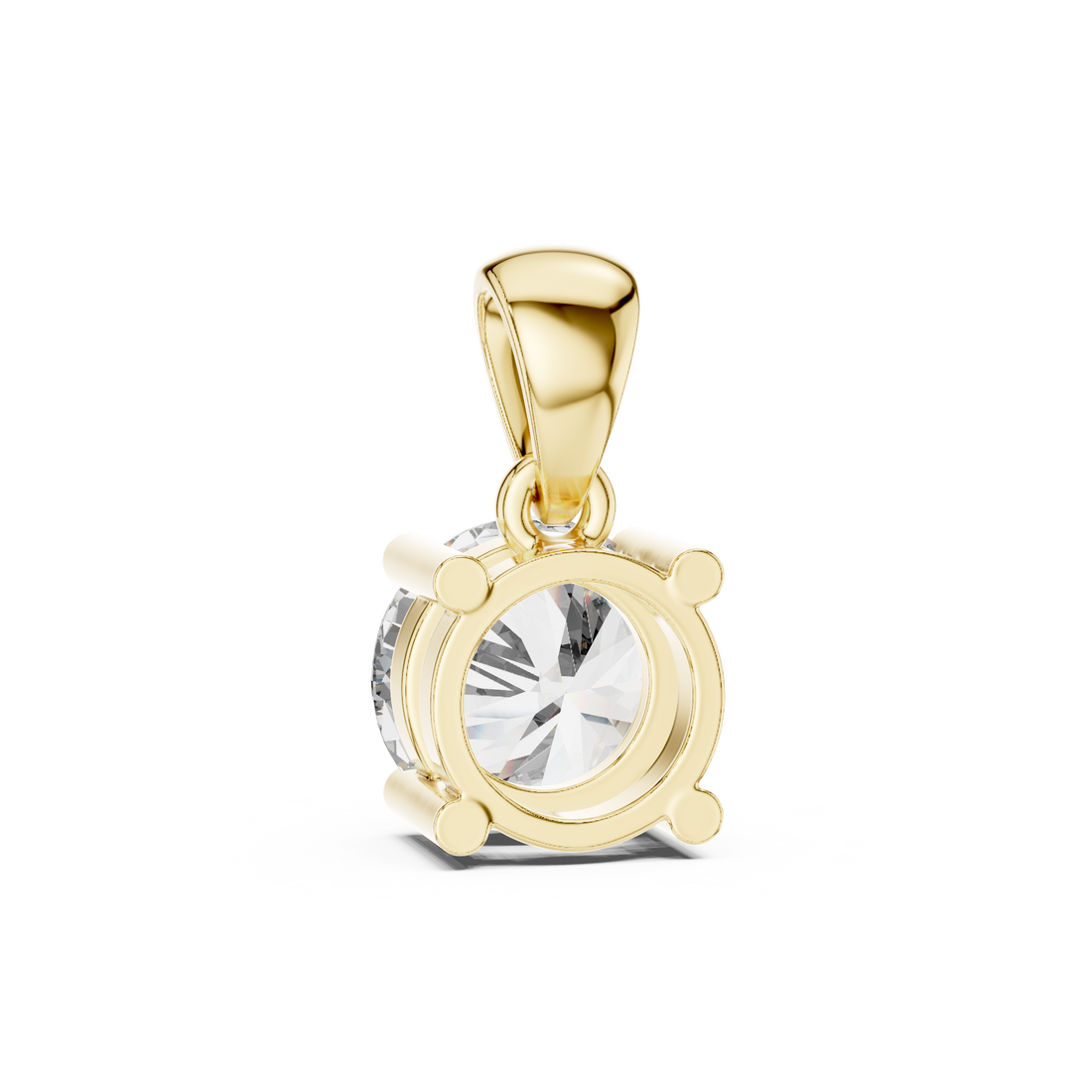 Solitaire Diamond Pendant