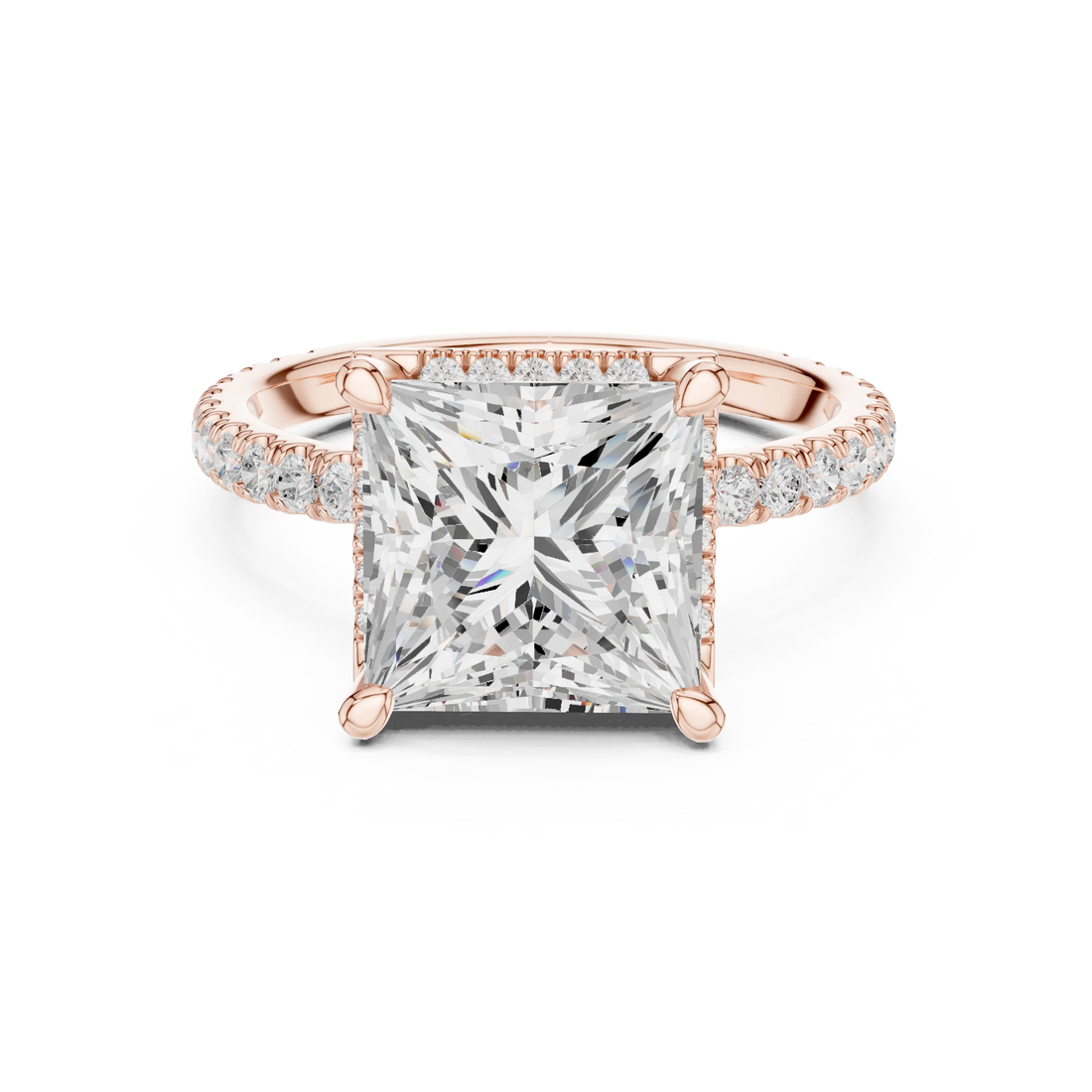 Seth Regalia Princess Diamond Ring
