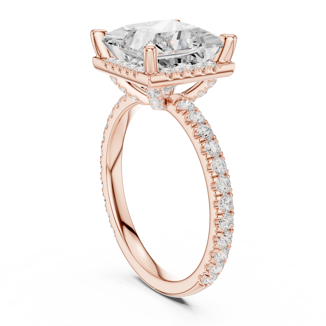 Seth Regalia Princess Diamond Ring
