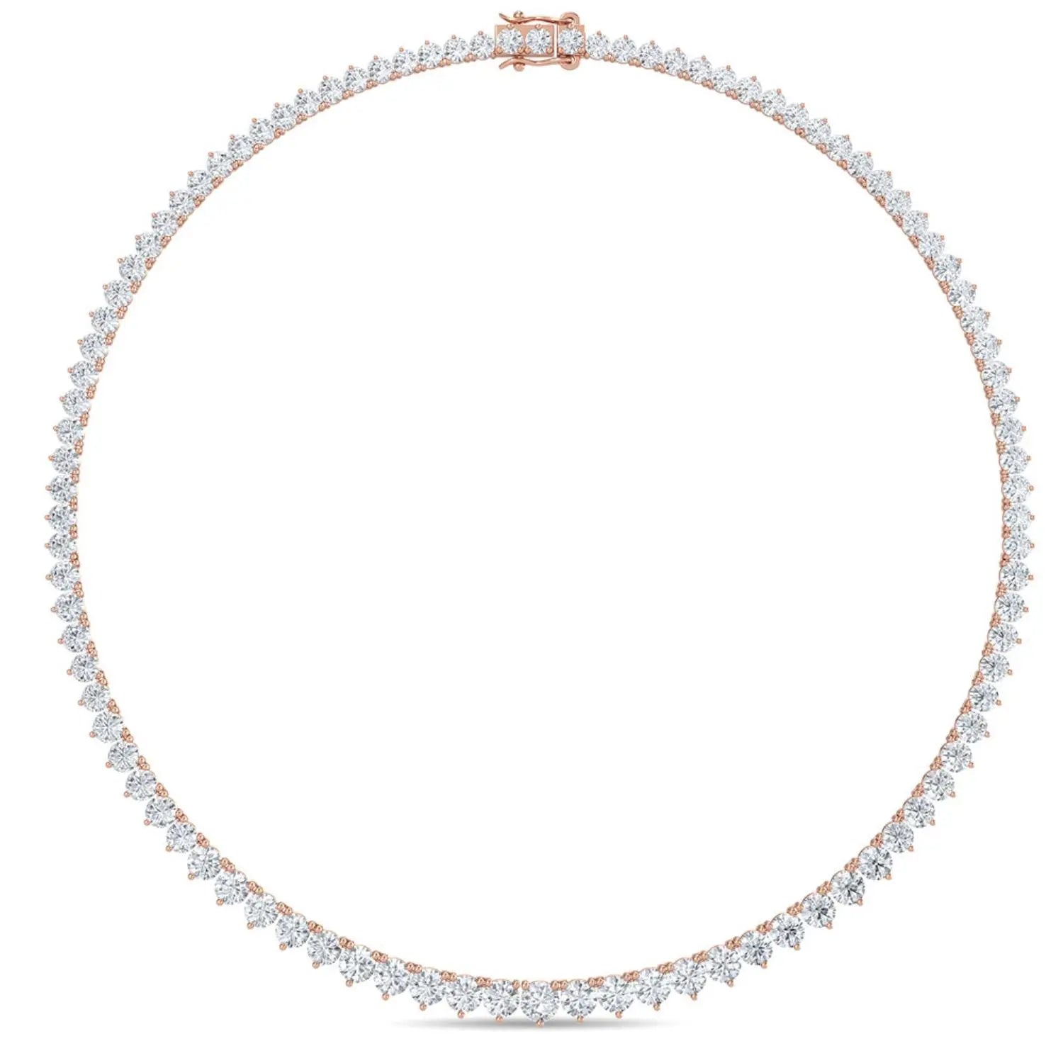 Lab Grown Diamond Tennis Necklace