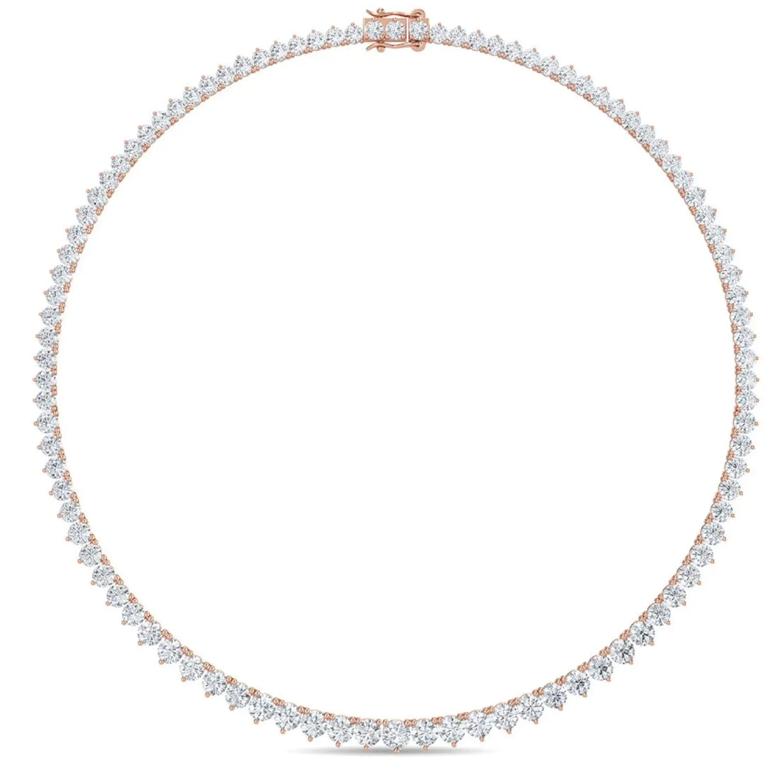Lab Grown Diamond Tennis Necklace