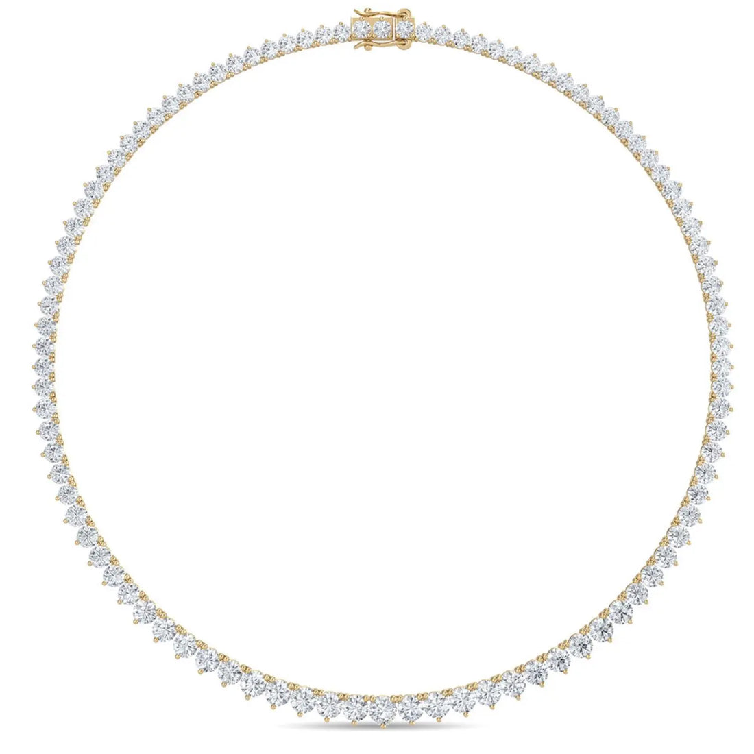 Lab Grown Diamond Tennis Necklace