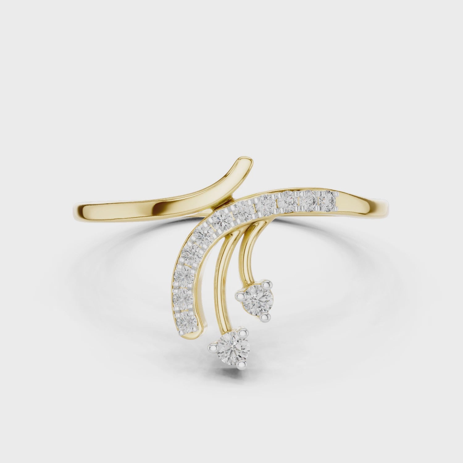 Celestial Curve Lab-Grown Diamond Ring