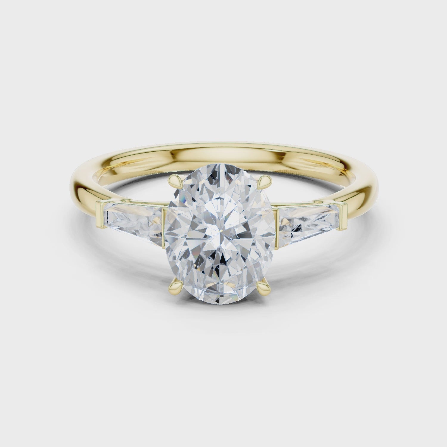 Constantia Timeless Oval Diamond Ring