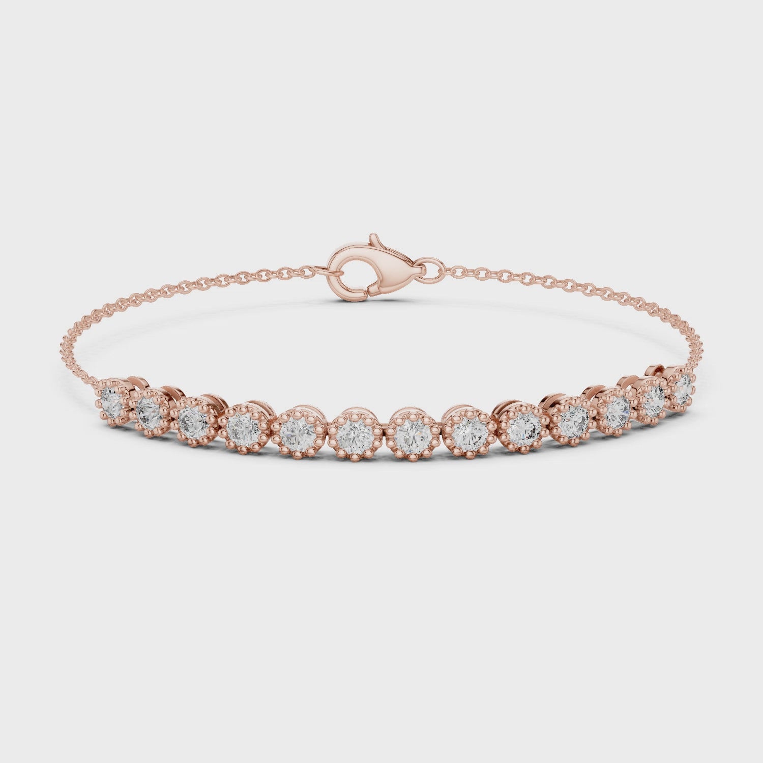 Diamond Adjustable Chain Bracelet