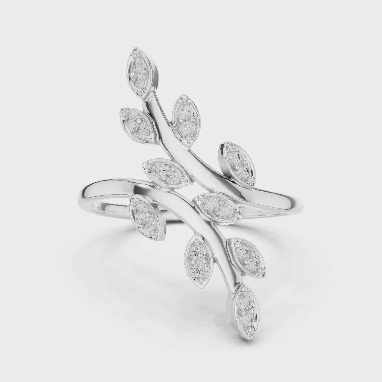 Vineleaf Lab-Grown Diamond Ring
