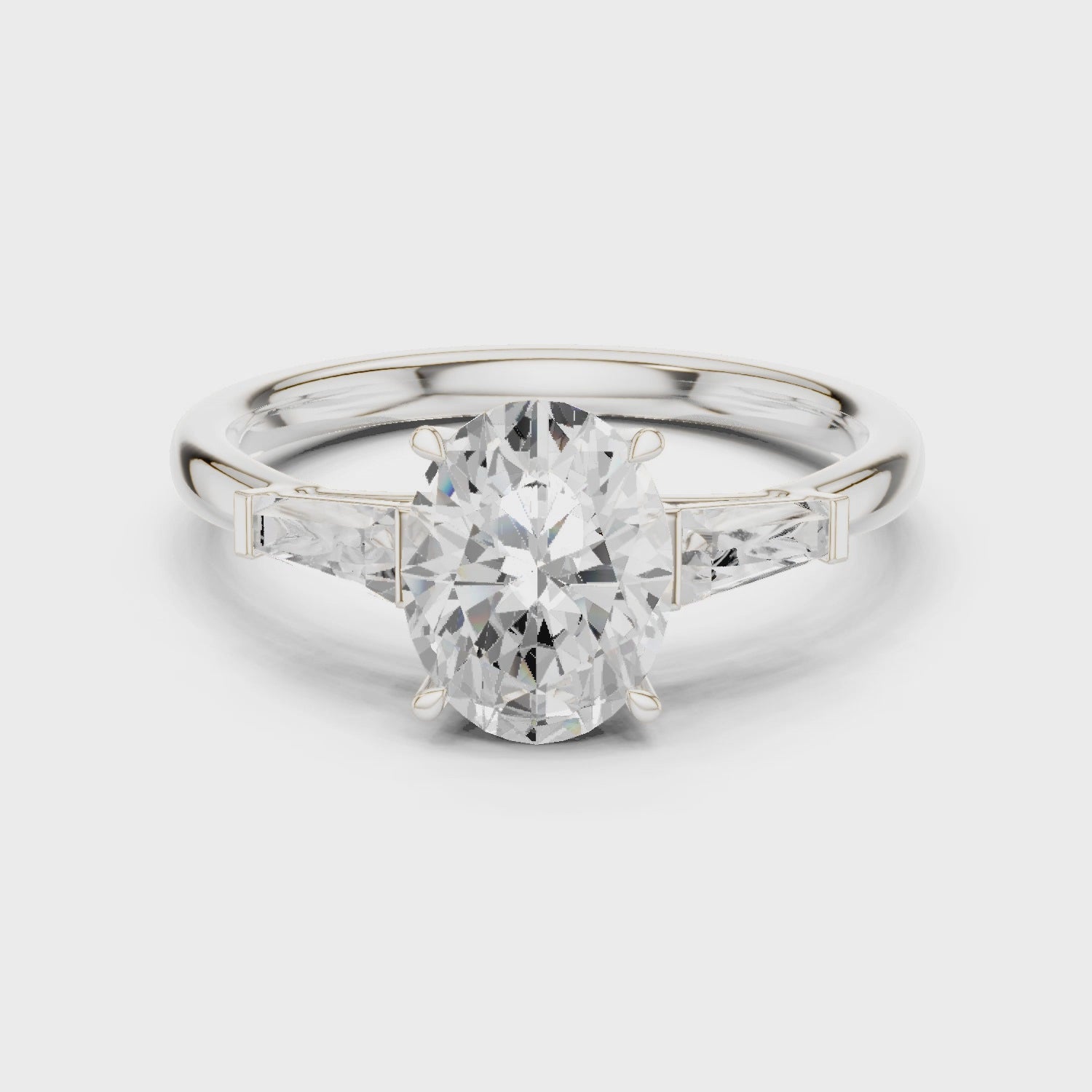 Constantia Timeless Oval Diamond Ring