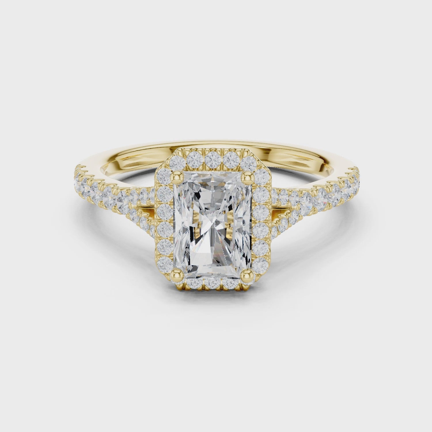Alcott Radiant Elegance Halo Diamond Ring