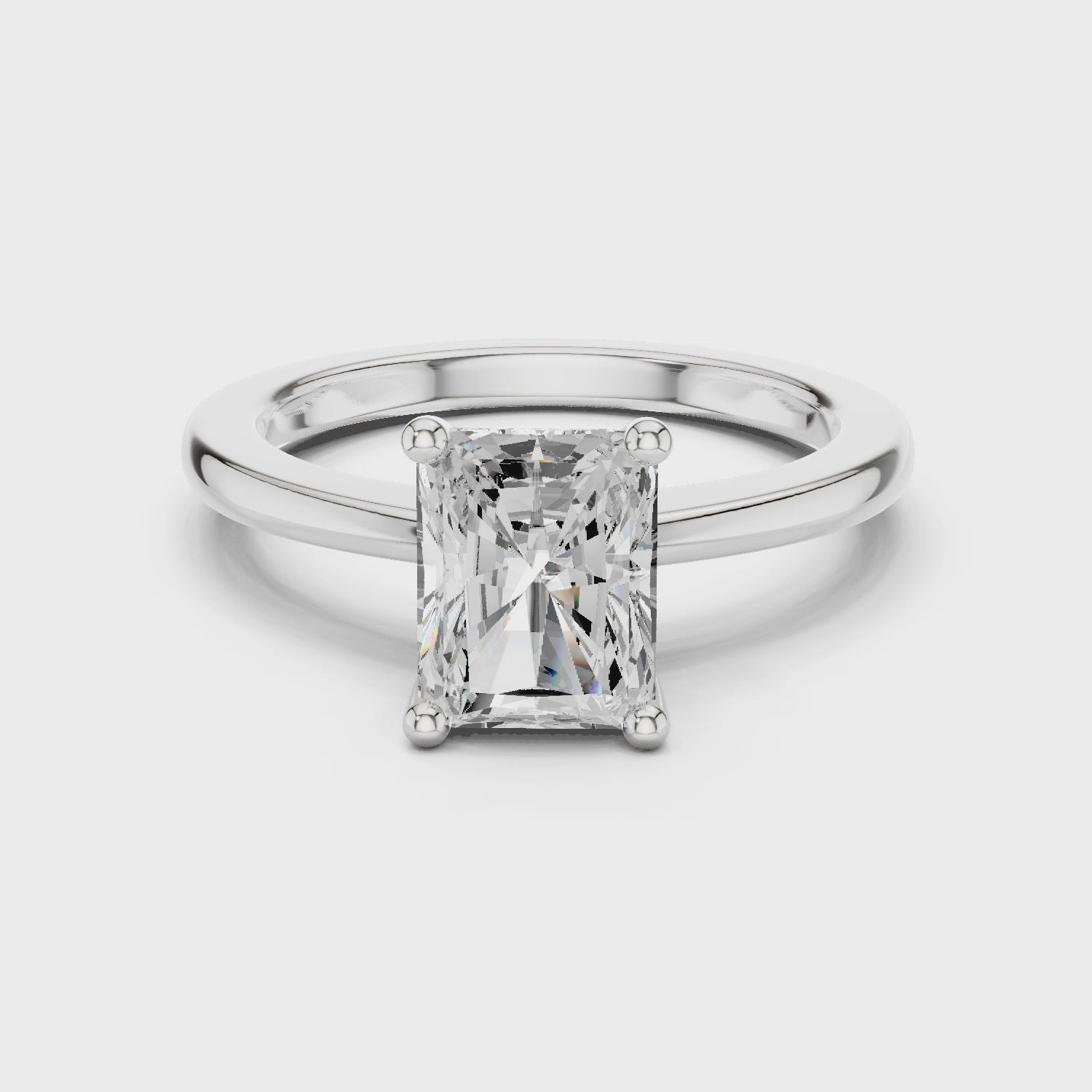 Radiant Grace Radiant Cut Diamond Ring