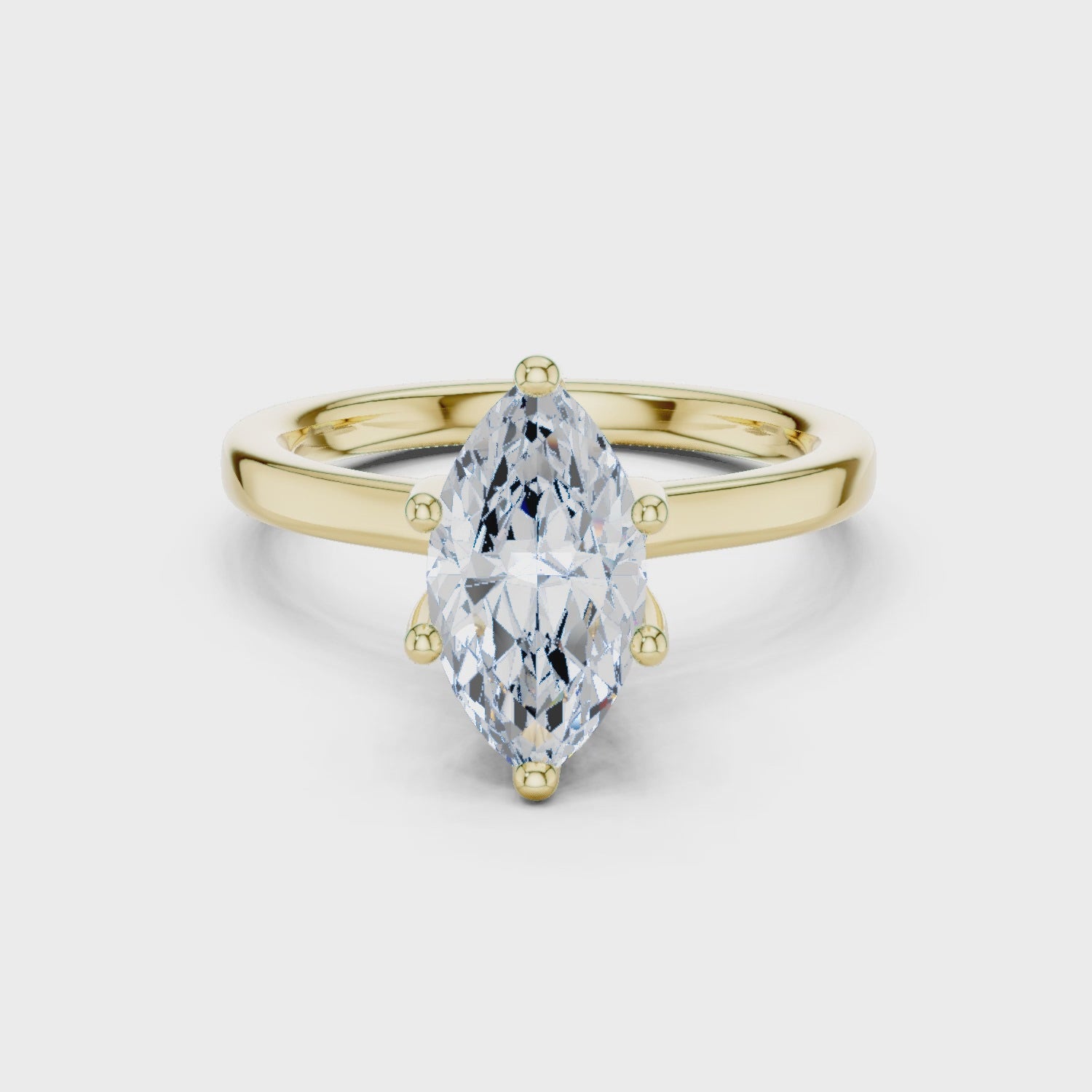 Nyra Aurelia Marquise Diamond Ring