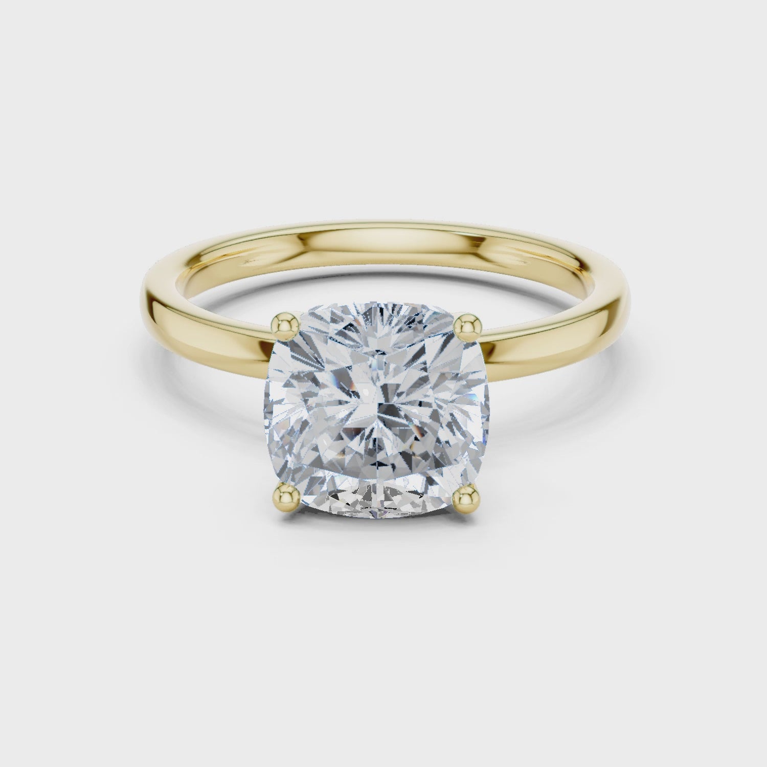 Maya Classic Cushion Diamond Ring