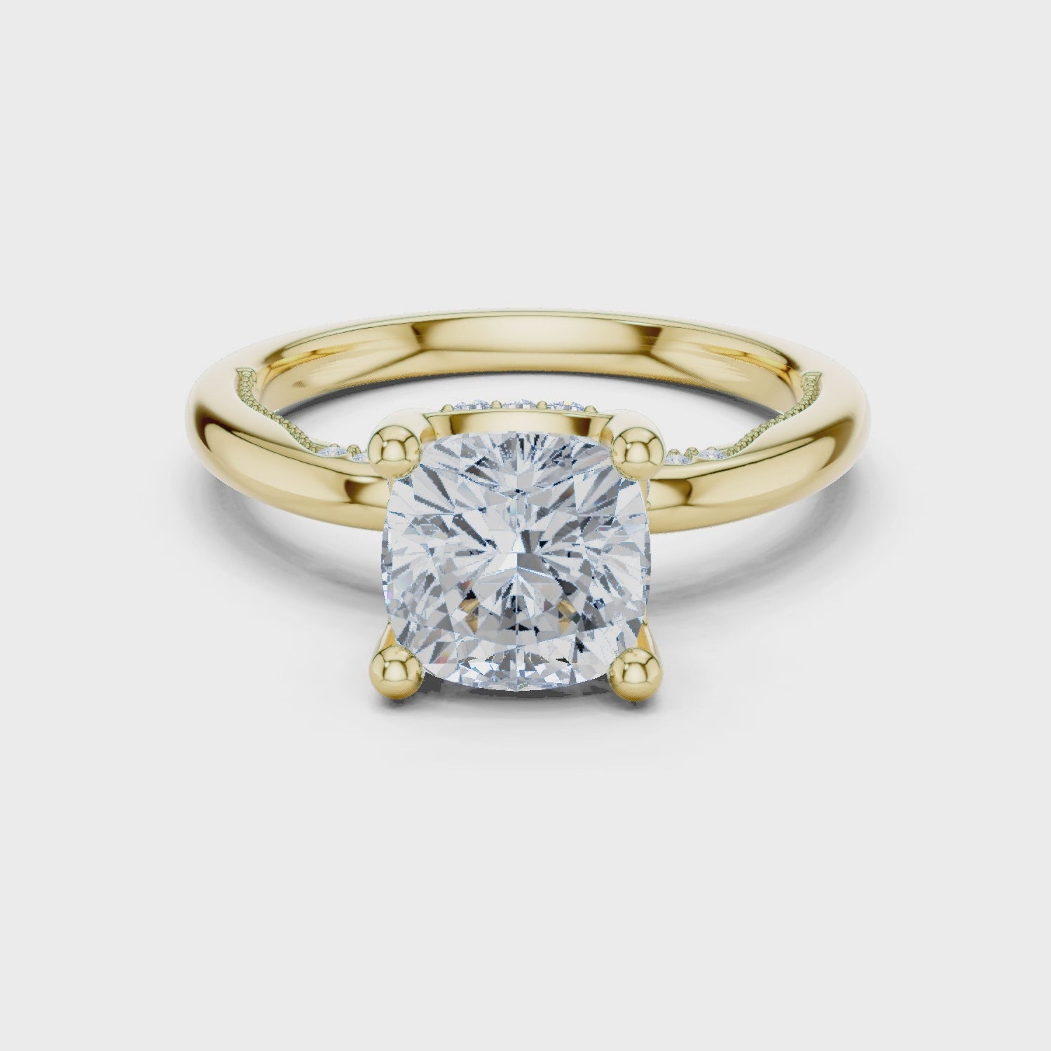 Cole Celestia Cushion Diamond Ring