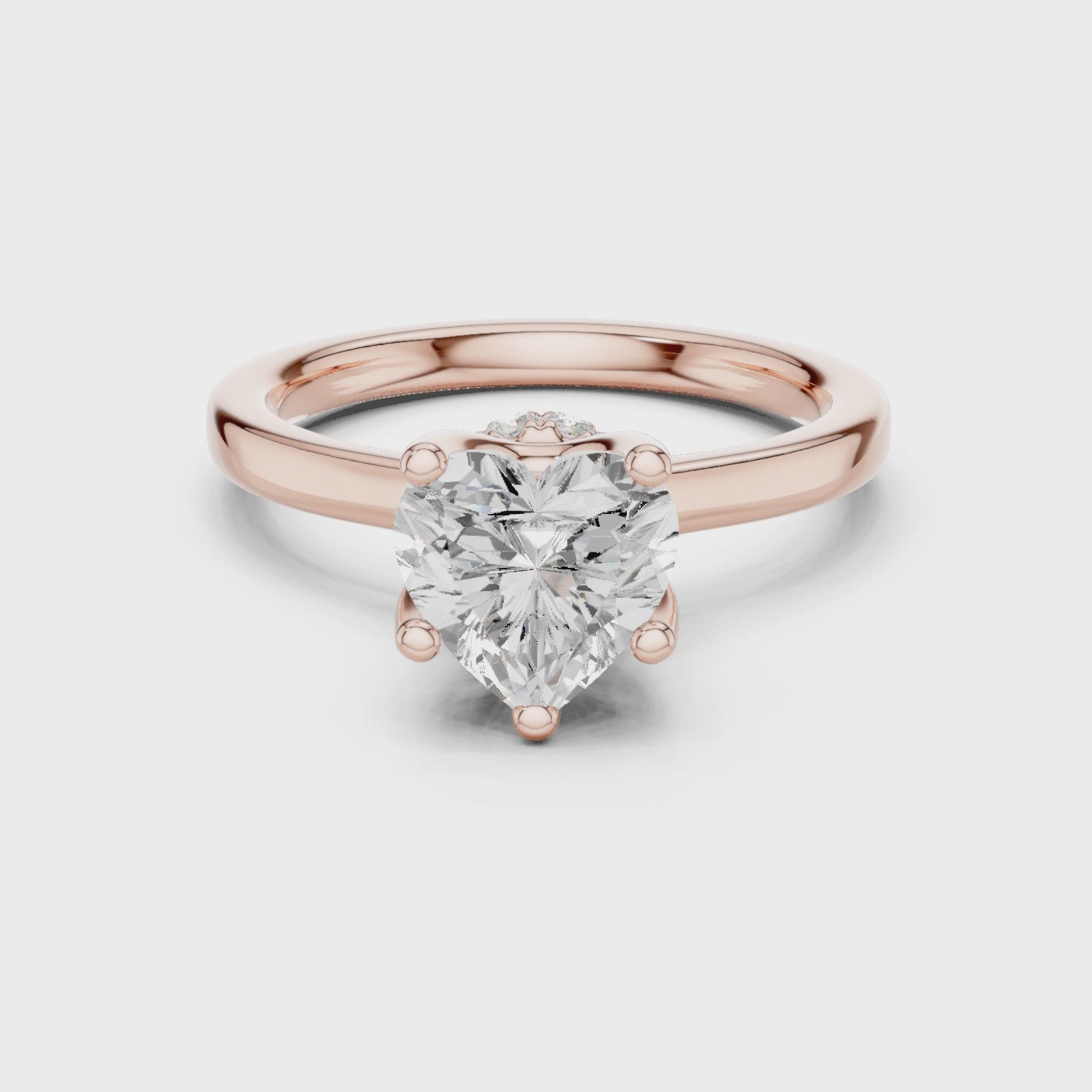 Calla Aurelia Heart Diamond Ring