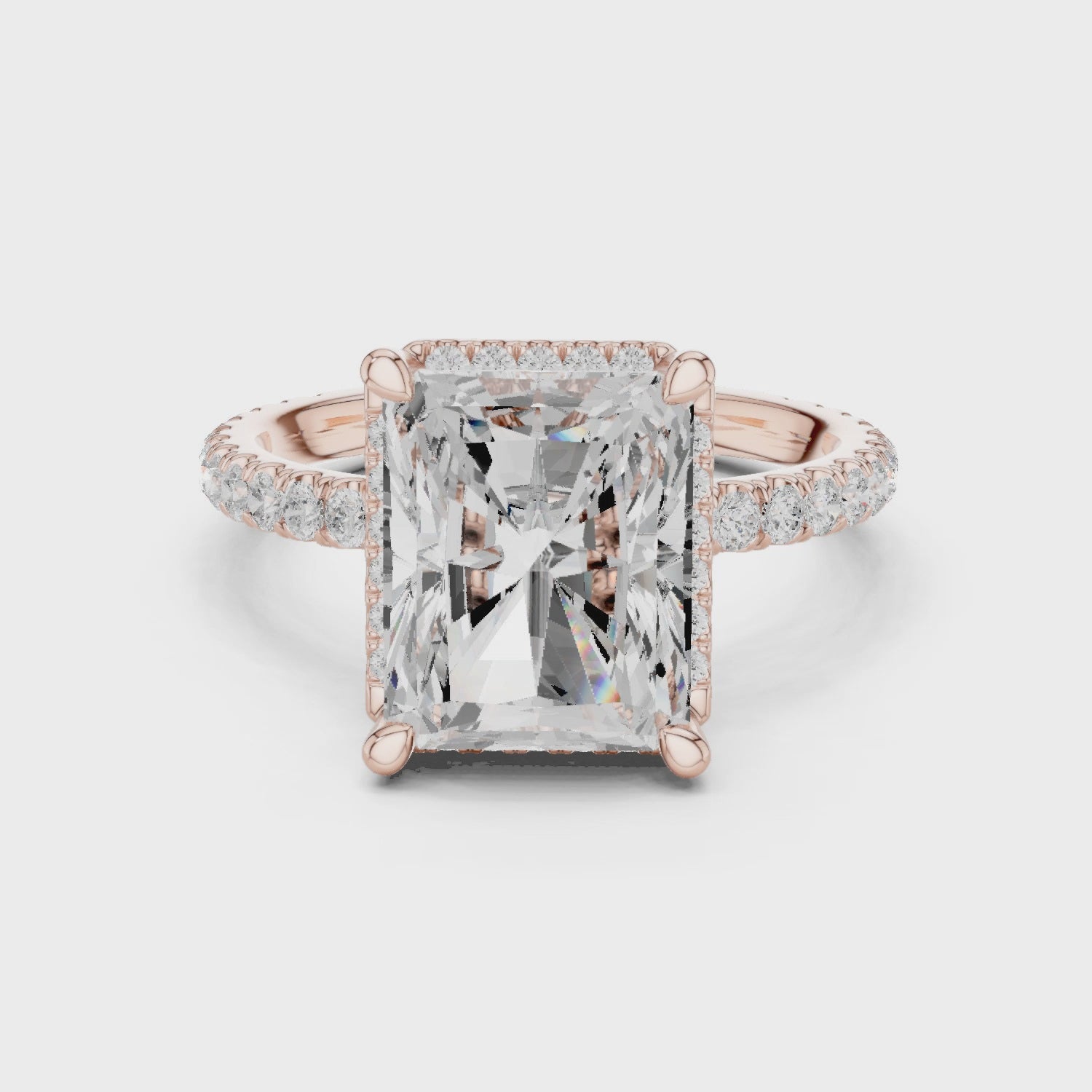 Blake Luminara Radiant Diamond Ring