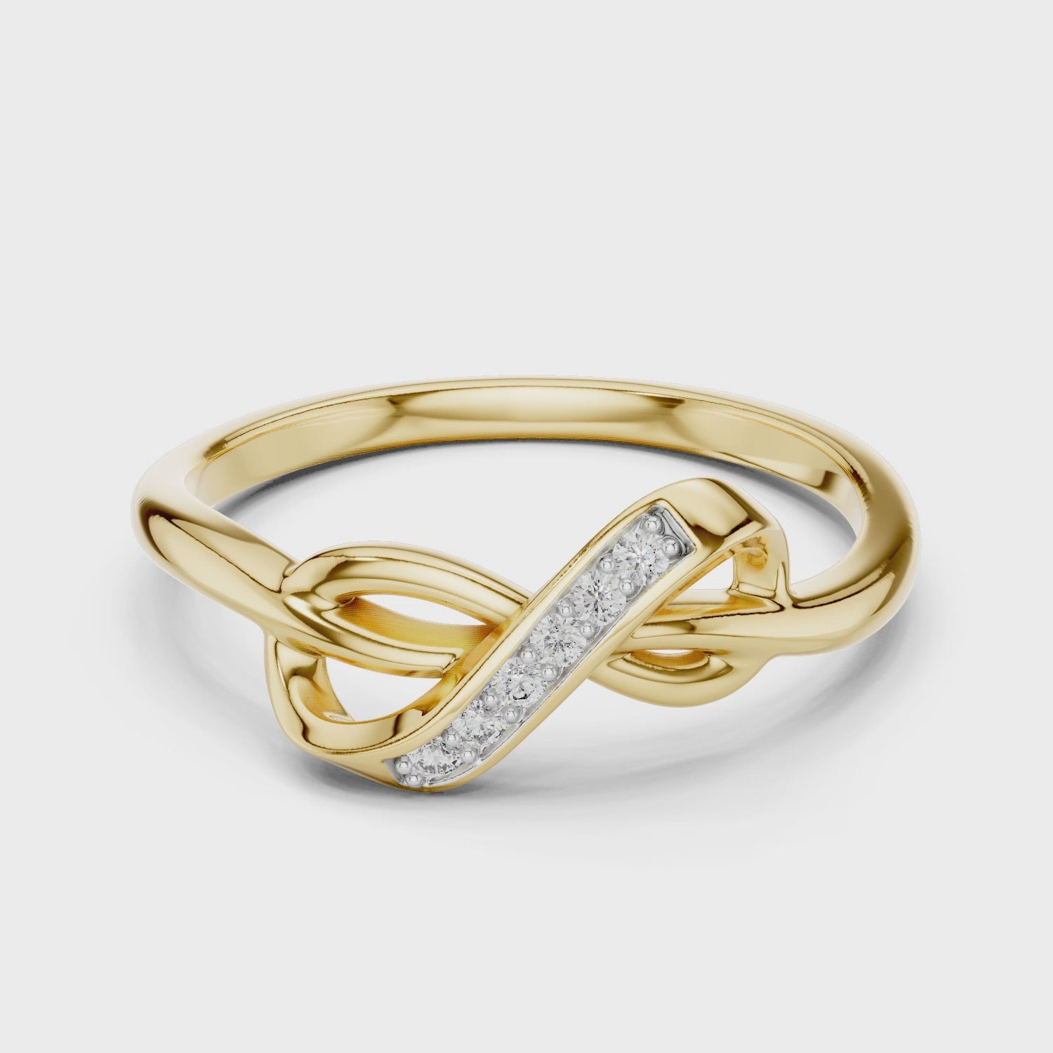 Infinity Grace Lab-Grown Diamond Band Ring