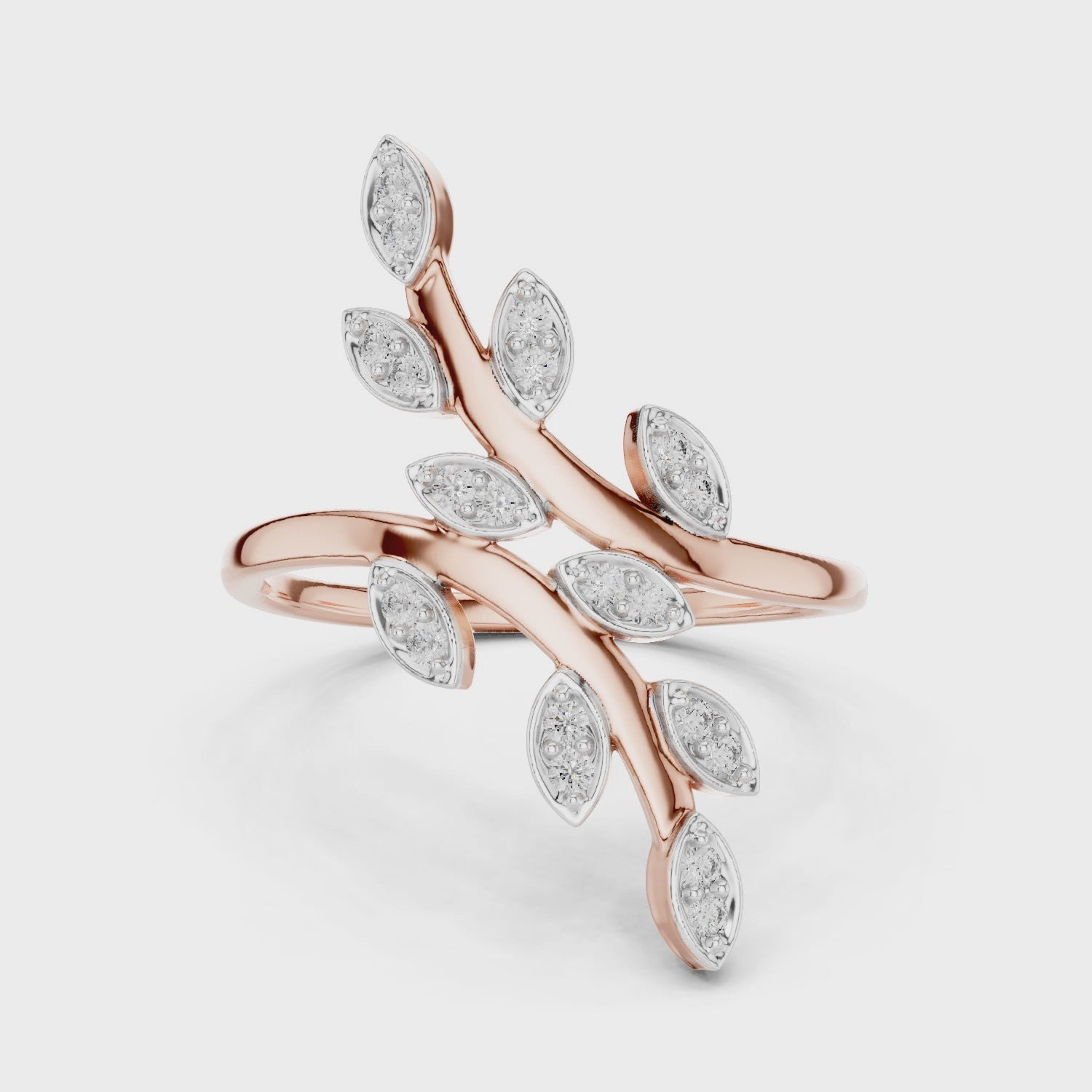 Vineleaf Lab-Grown Diamond Ring