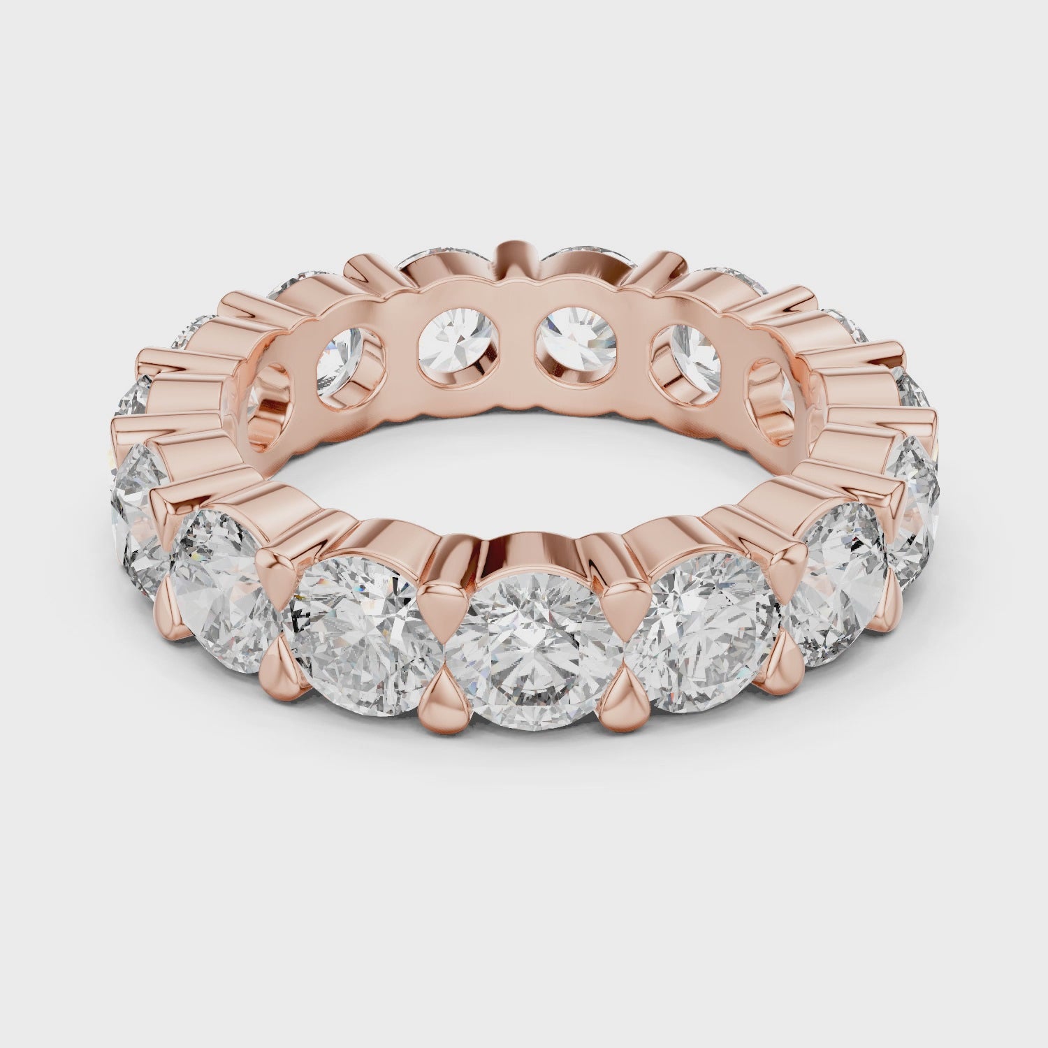 Full Eternity Round Diamond Band