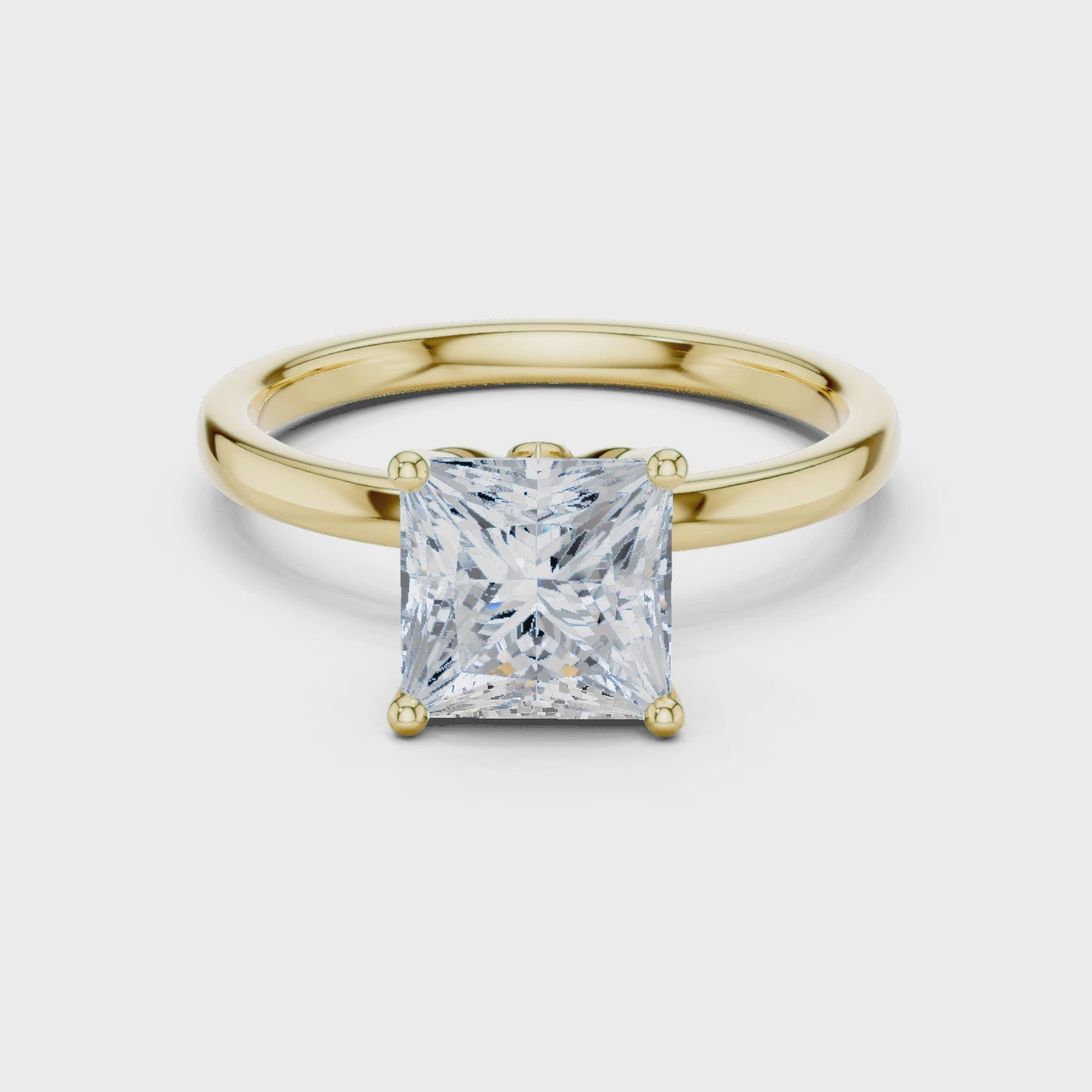 Skye Aurora Classic Princess Diamond Ring
