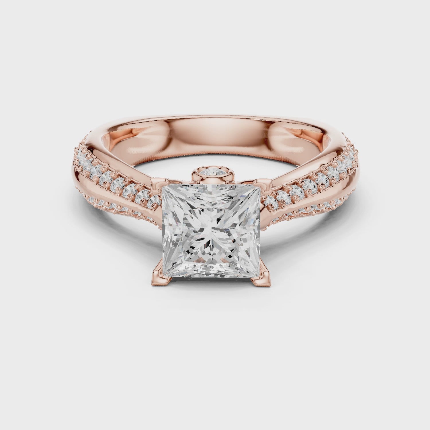 Princess Cut Diamond Engagement Ring