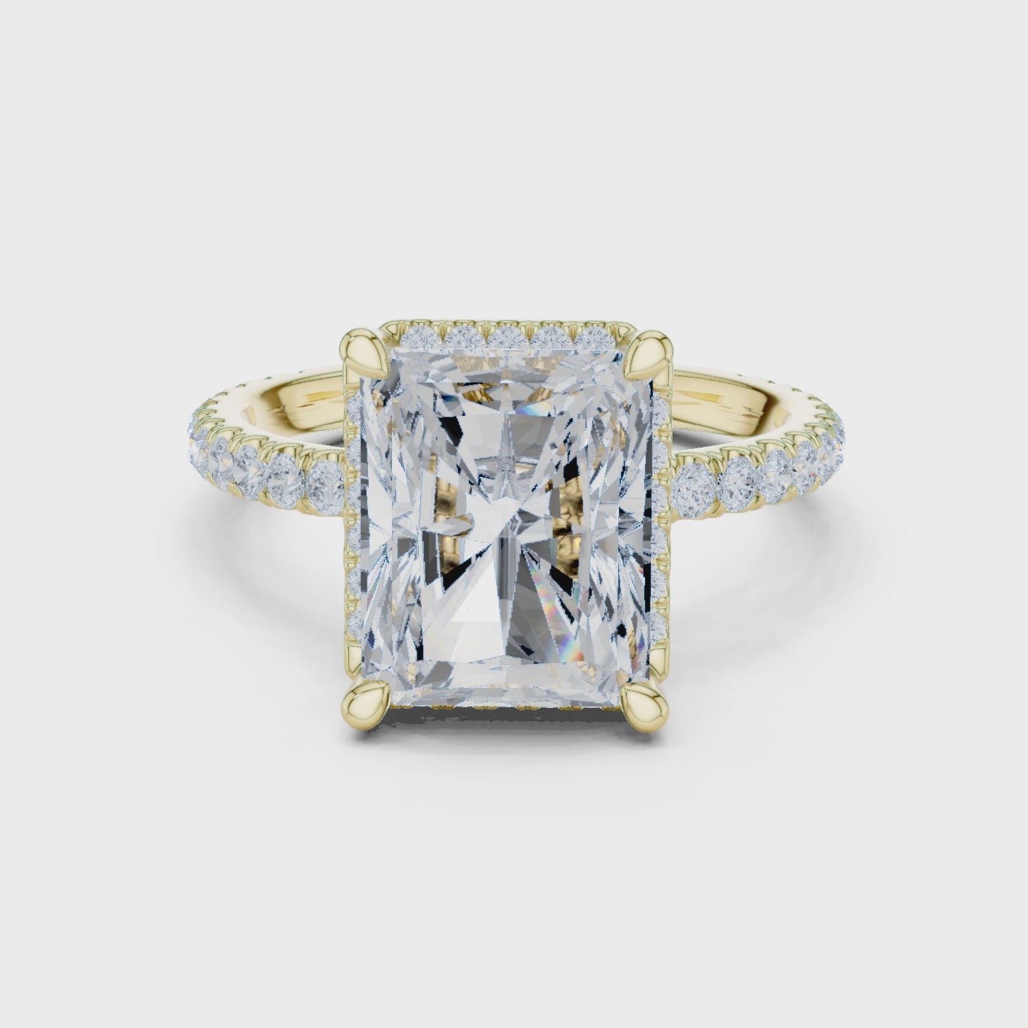 Blake Luminara Radiant Diamond Ring